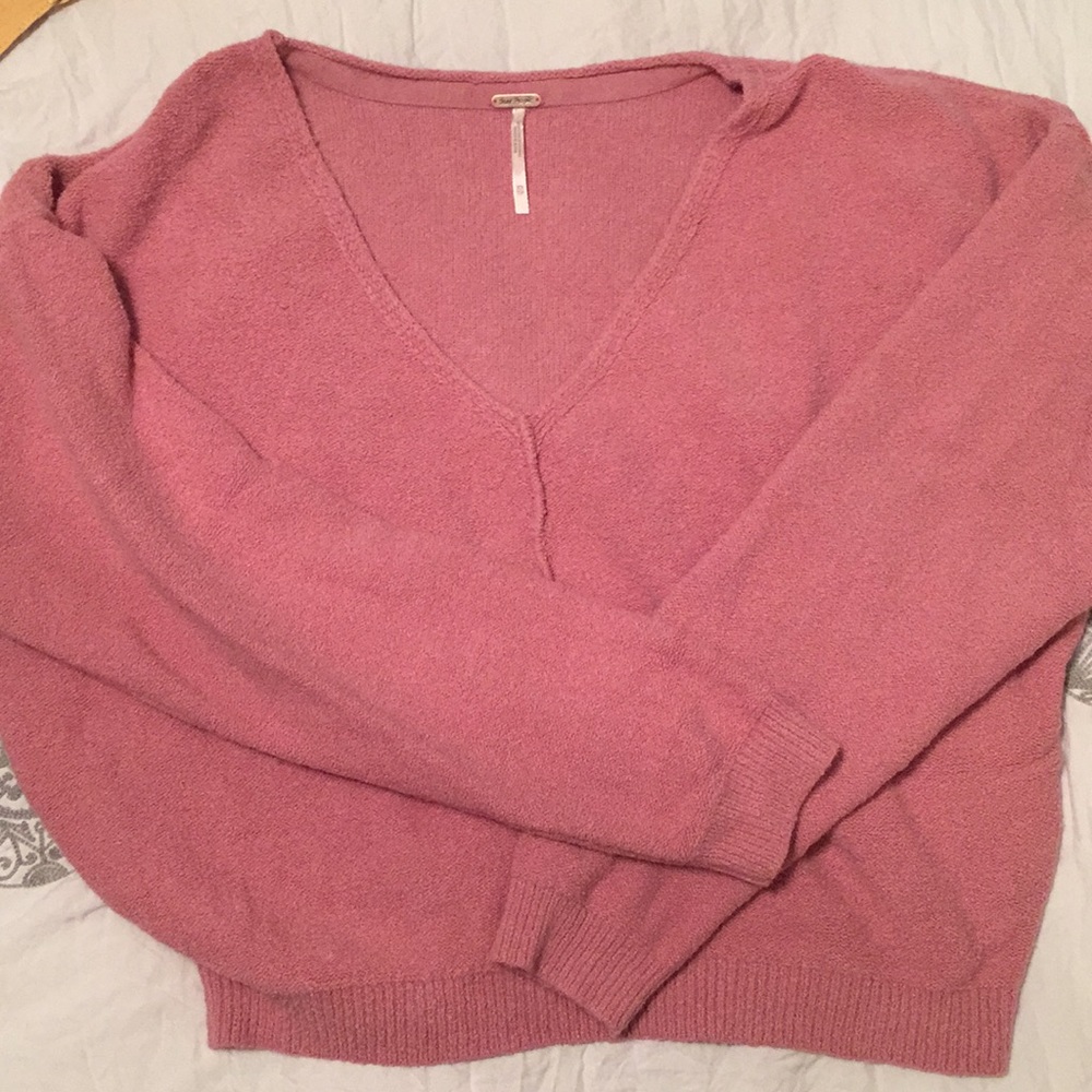 Free People crop sweatshirt